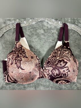 NWT Soma Nadine Vanishing Back Bra 36C in Weathered‎ Paisley pattern